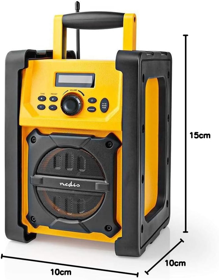 FM-Radio | Tisch Ausführumg | FM | Batteriebetrieben/Netzstromversorgung | Digital | 15 W | Monitorg