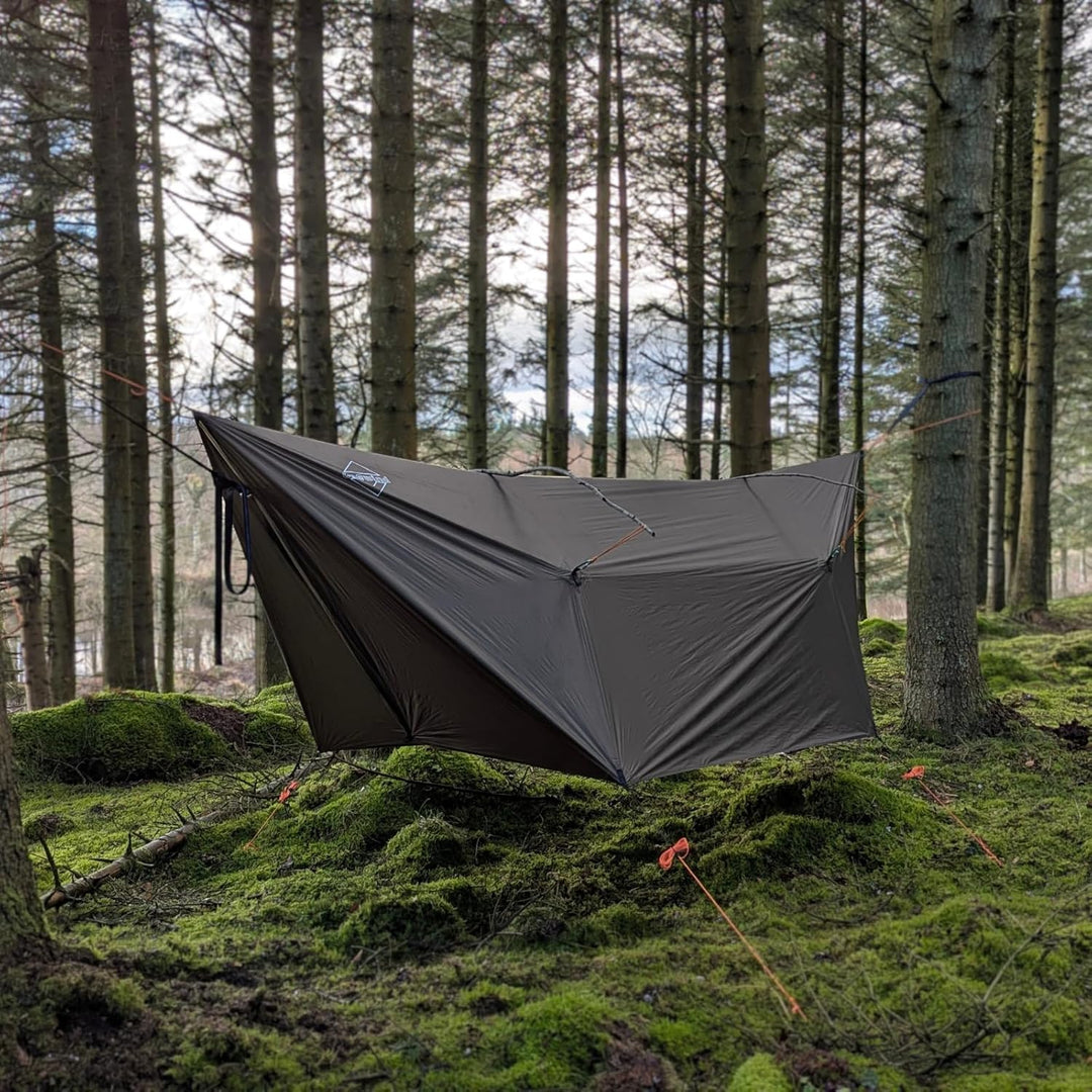 onewind Hängemattenplane, vielseitig, Camping, Regenfliege, Ultraleicht, grosse Abdeckung, Unterstan