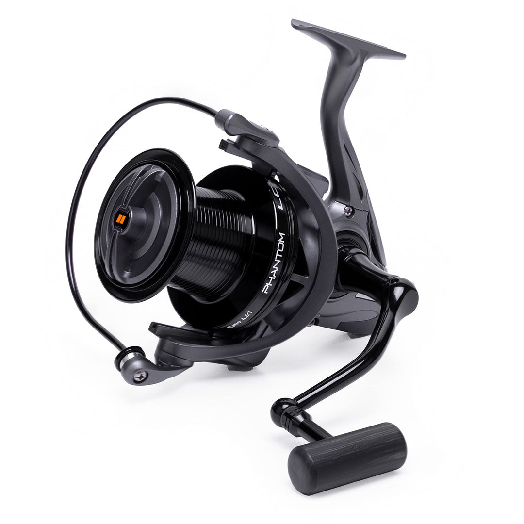 Tandem Baits Phantom LCX10000 Angelrolle | Freilaufrolle mit 8+1 Kugellagern & Schneckenrad-Getriebe