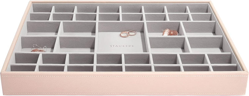 Stackers Blush Schmuckschatulle Übergross Kleinteilfach, Blush