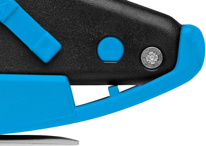 MARTOR SECUMAX OPTICUT Folienmesser, Teflon-Gleitfuss, max. 8 mm | Verdeckte Klinge, Klingenrückzug,