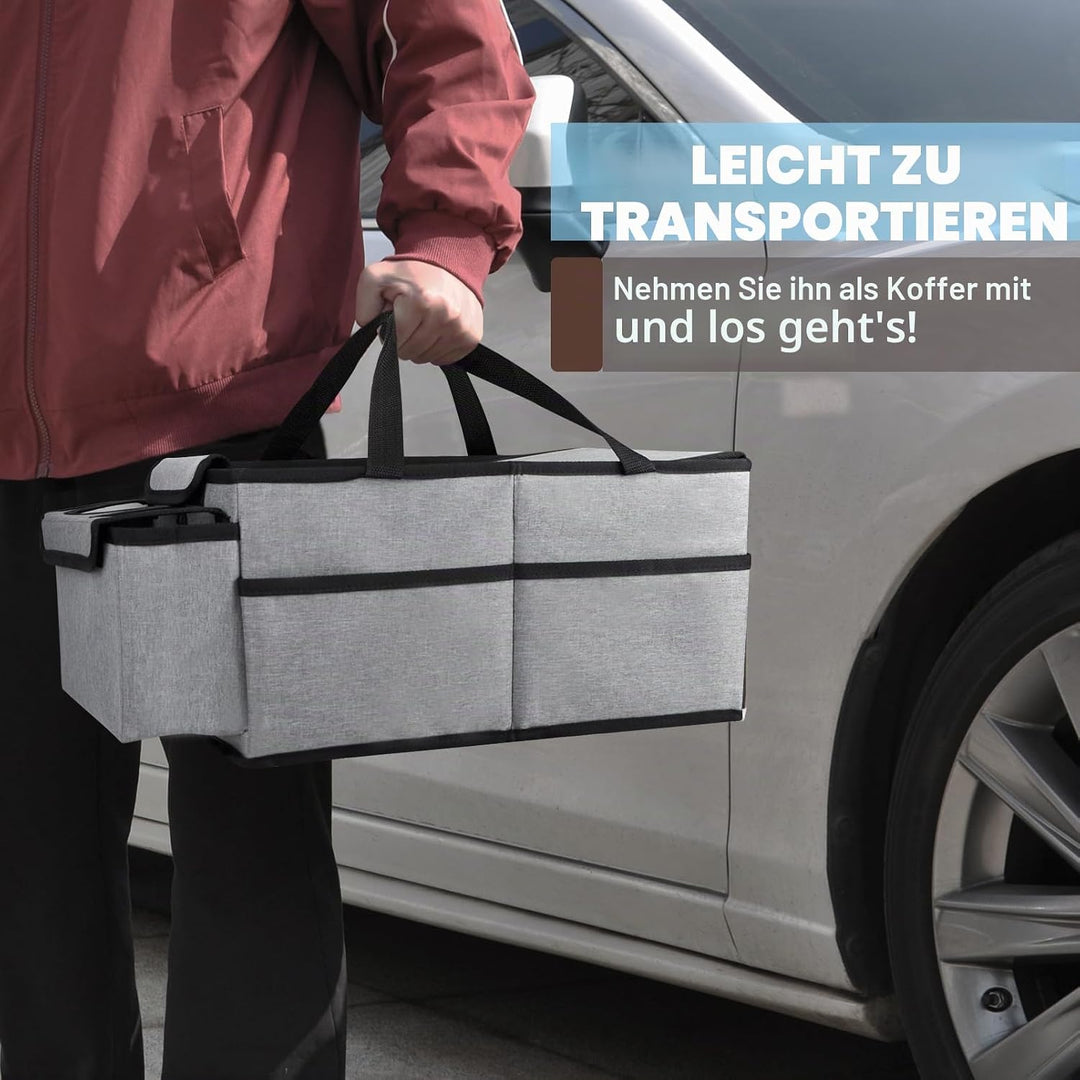 GUWINA Auto Organizer Rücksitz, Auto Organizer Kinder für Vorne und Rücksitz Klappbarer, Auto Organi
