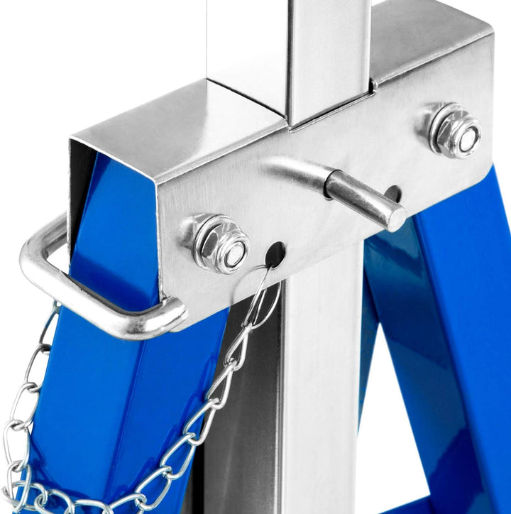 Ansobea Arbeitsbock 2er set, Gerüstbock Höhenverstellbar 80-130 cm 7-Fach, Böcke klappbar Unterstell