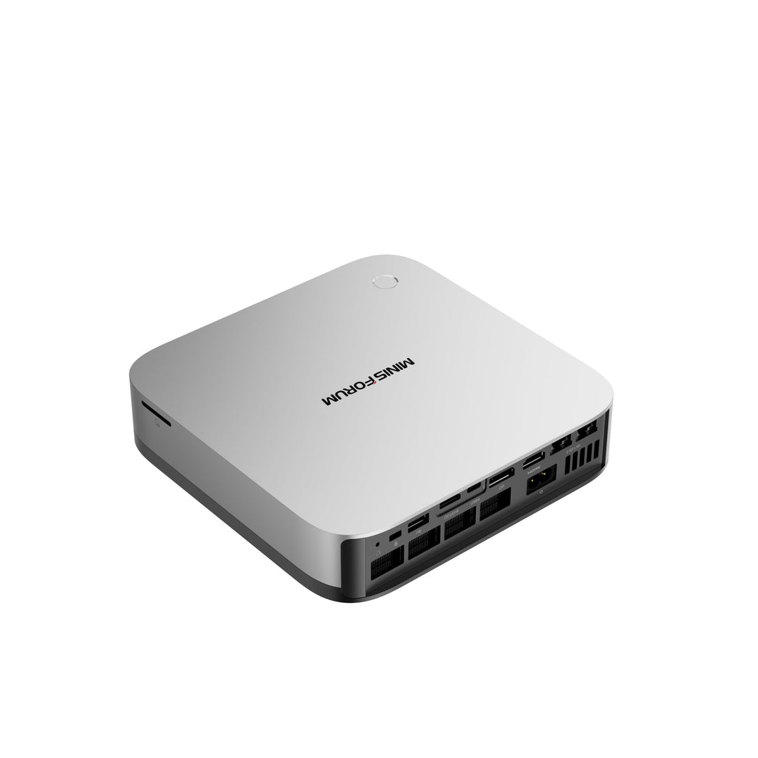 MINIS FORUM AI X1 Pro Mini PC, AMD Ryzen AI 9 HX370 (12 Kerne/24 Threads, bis zu 5,1 GHz) und AMD Ra