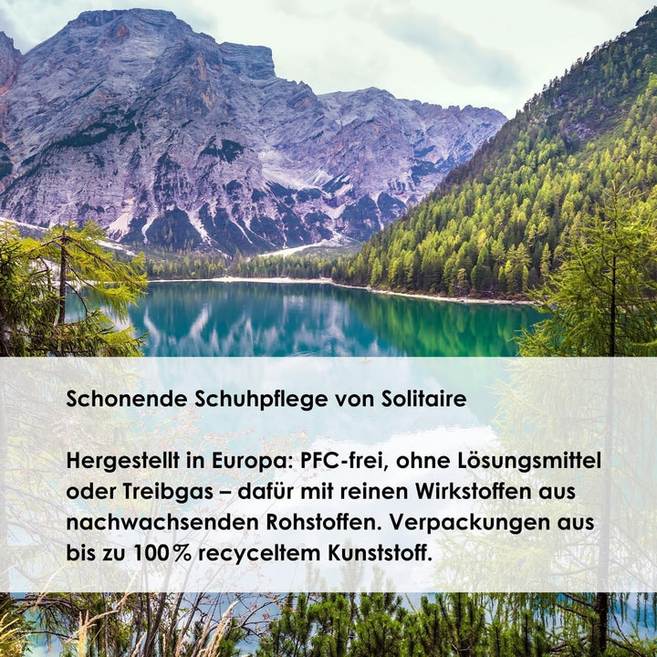Eco Care Set– Schuhpflegeset mit natürlichen Inhaltsstoffen inkl. tiefenwirksamer Schuhreiniger, rei