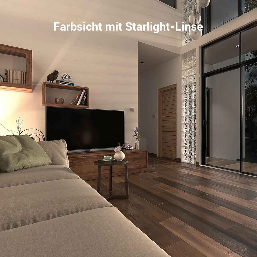 EZVIZ 2K WLAN Überwachungskamera Innen, 360° WLAN Kamera mit Personenerkennung, Auto Tracking und St