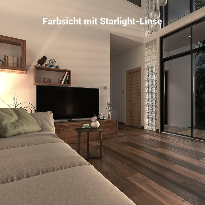 EZVIZ 2K WLAN Überwachungskamera Innen, 360° WLAN Kamera mit Personenerkennung, Auto Tracking und St