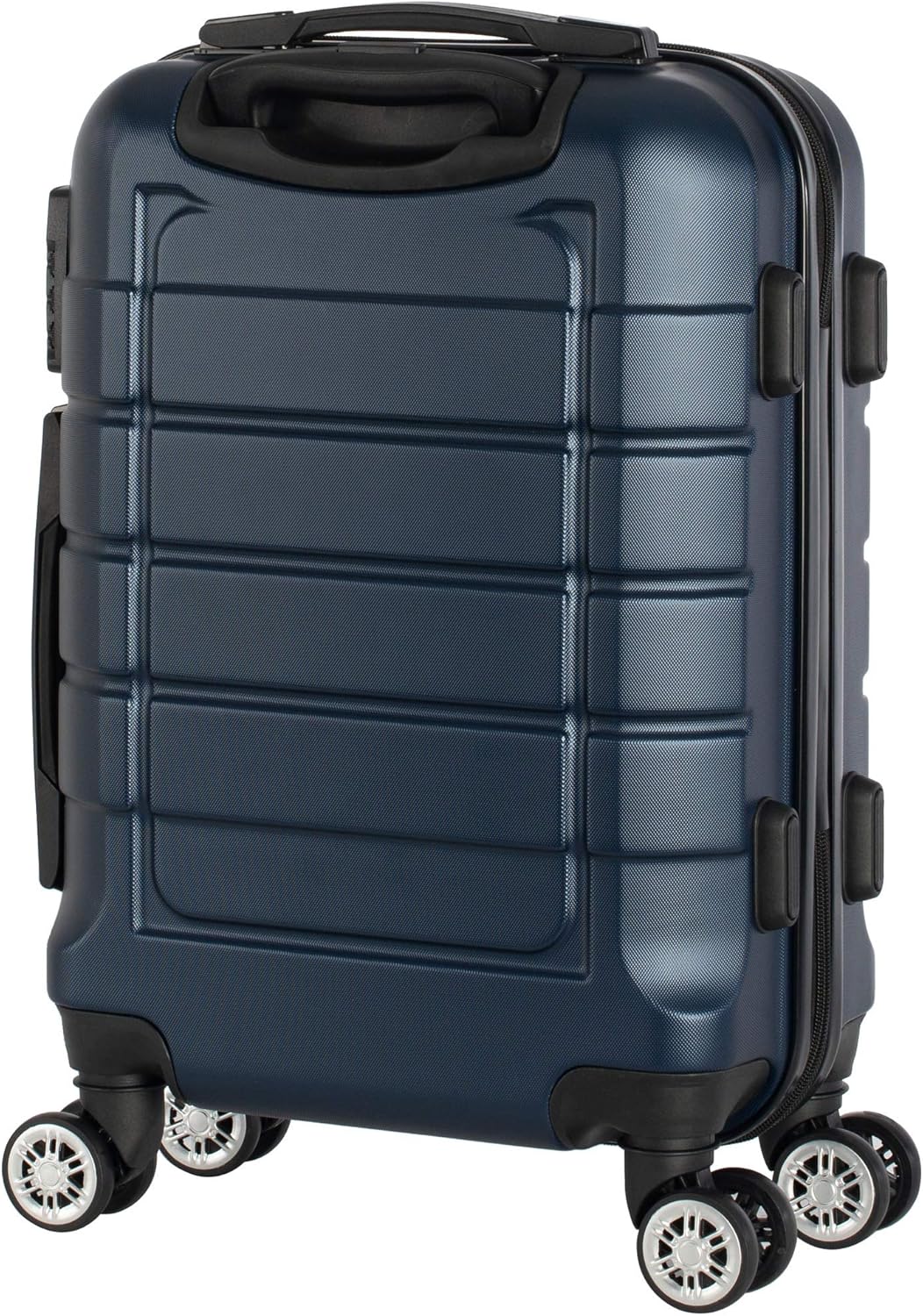 Cahoon - Hartschalen-Koffer Trolley Handgepäck Reisekoffer Kofferset 4 Rollen M-L-XL-Set 201 (dunkel