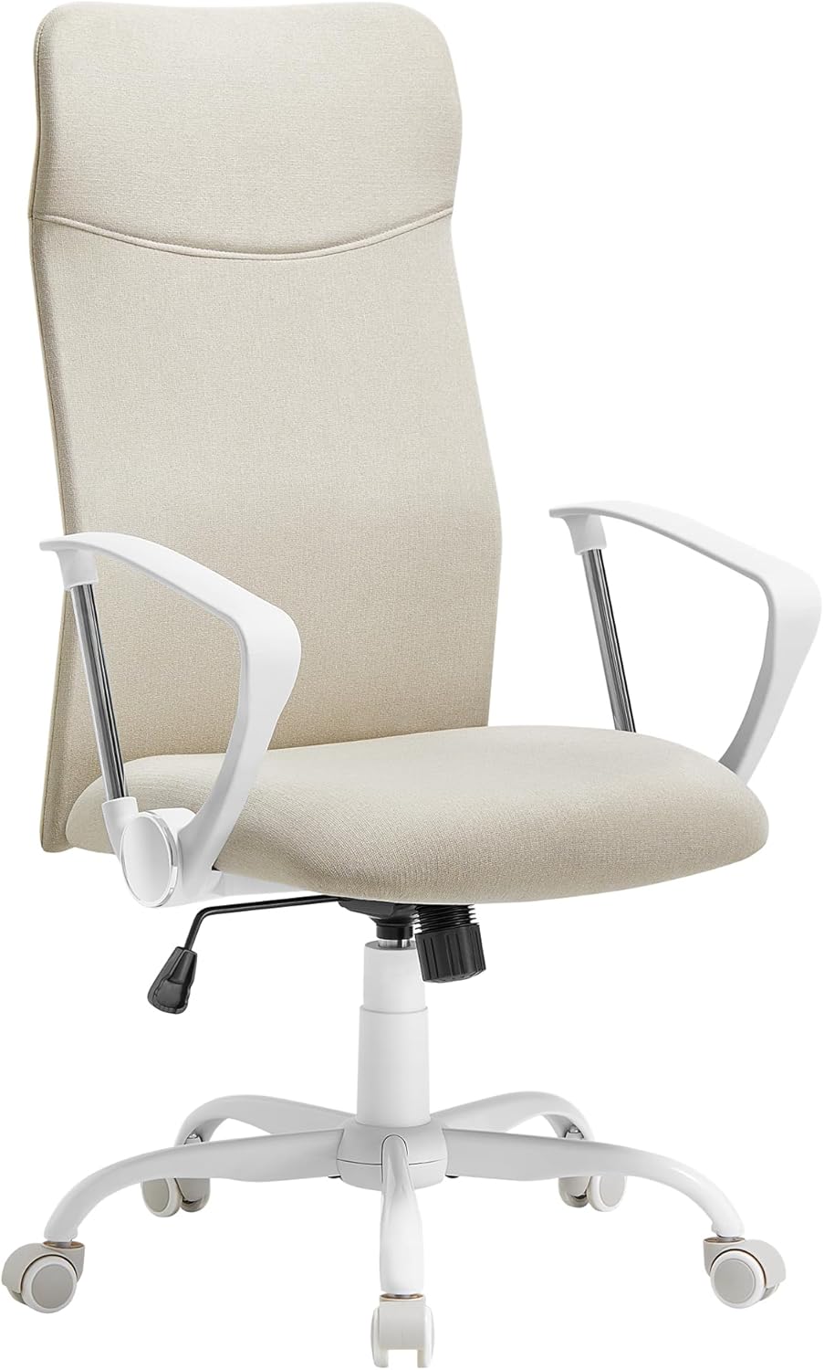 SONGMICS Bürostuhl, ergonomischer Schreibtischstuhl, Drehstuhl, gepolsterter Sitz, höhenverstellbar