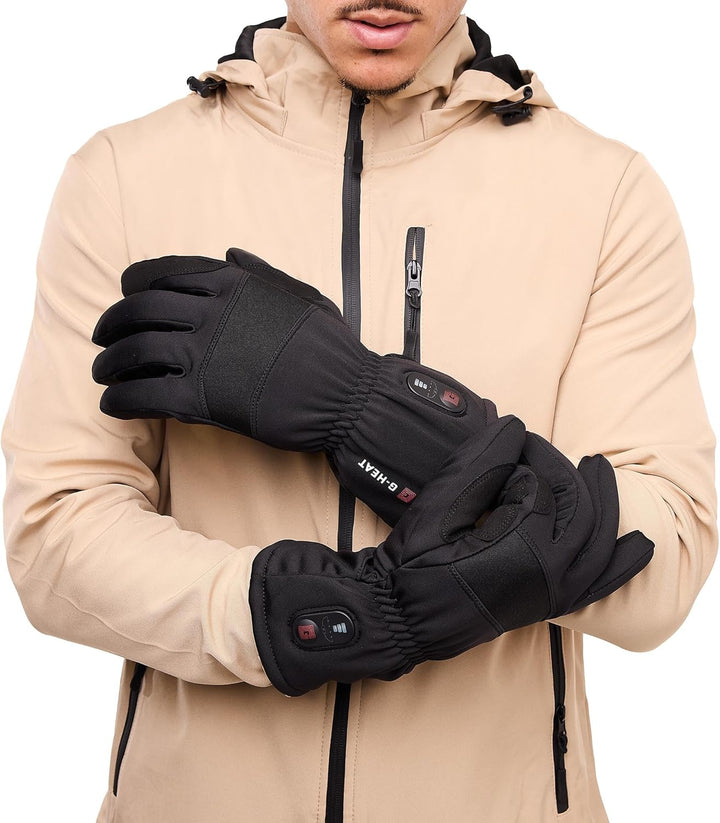 G-HEAT – Comfort+ Beheizbare Handschuhe – Wiederaufladbar, Unisex, Touchscreen-kompatible, Wasserabw