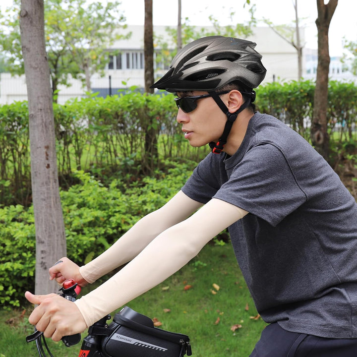 Premium Fahrradhelm, CE CPSC Zertifikat Gradient Grau, Gradient Grau