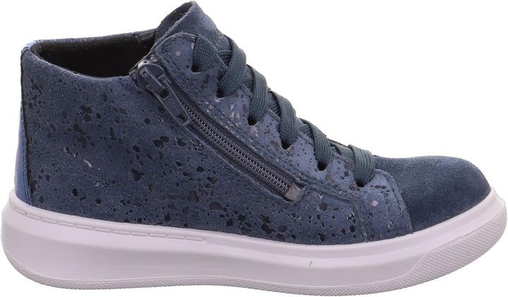 Superfit Mädchen Cosmo Sneaker 27 EU Blau 8000, 27 EU Blau 8000