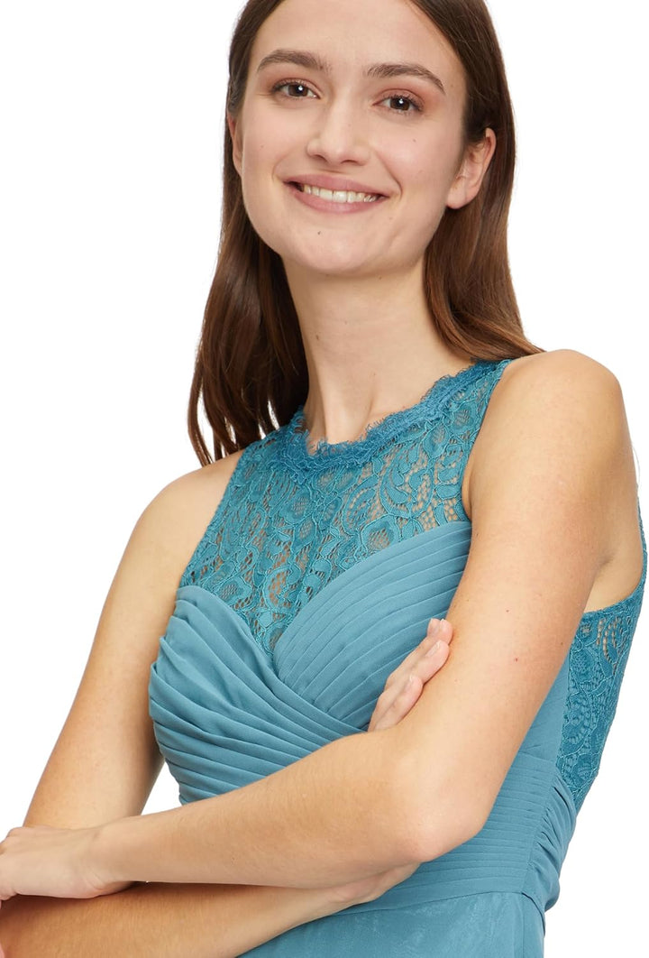 Vera Mont Damen Kleid 42 Smoky Teal, 42 Smoky Teal