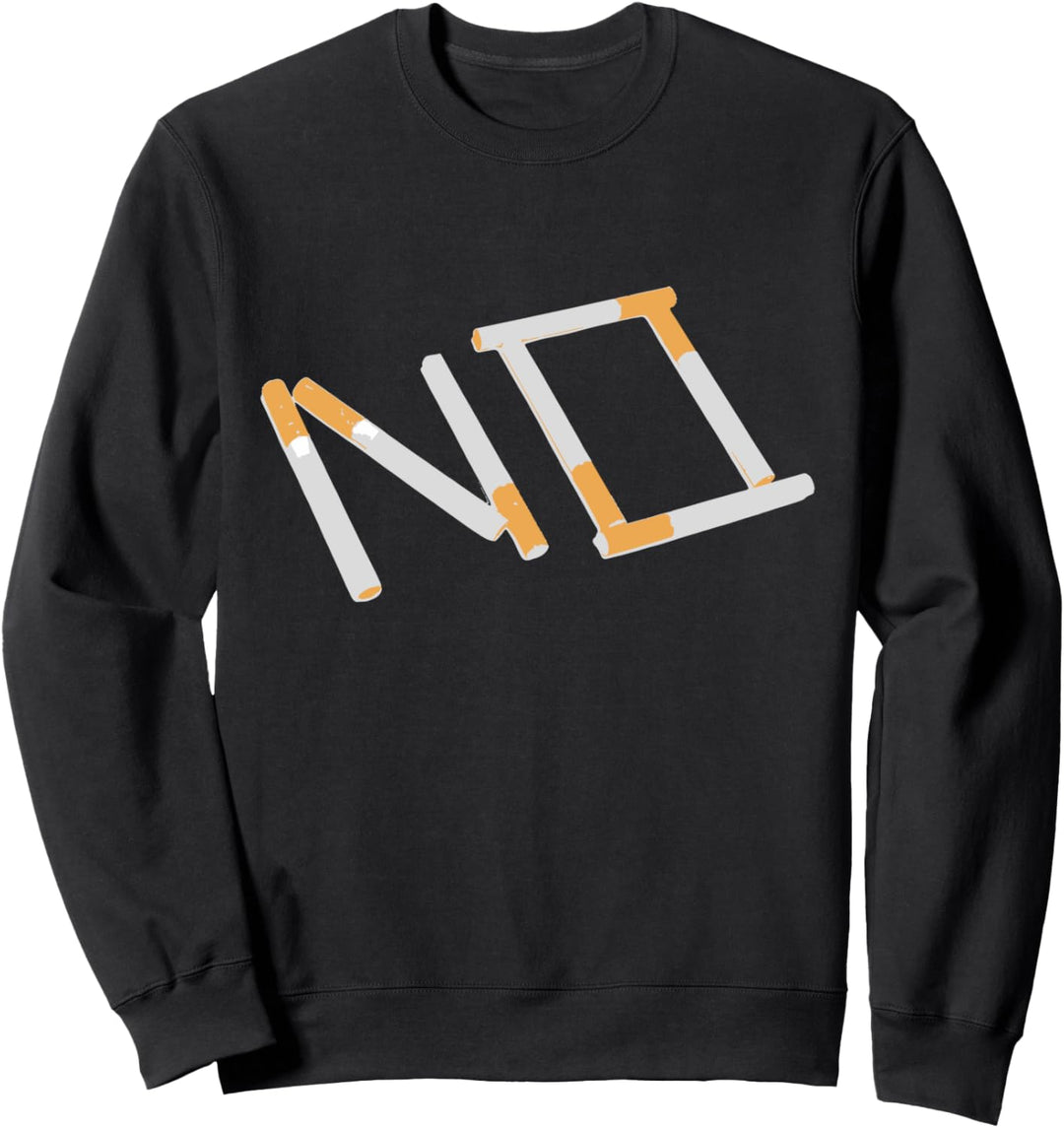 No Tobacco, Please Don't Smoke, Anti-Smoking Kampagne Sweatshirt
