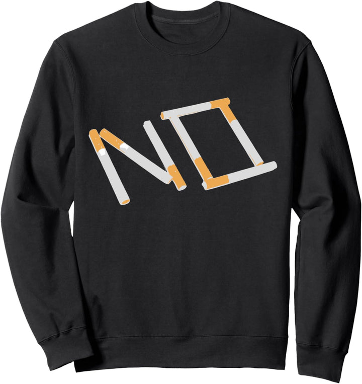 No Tobacco, Please Don't Smoke, Anti-Smoking Kampagne Sweatshirt