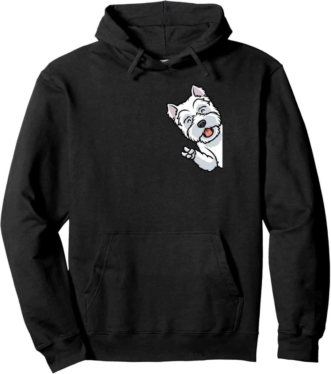 West Highland White Terrier Westie Pullover Hoodie