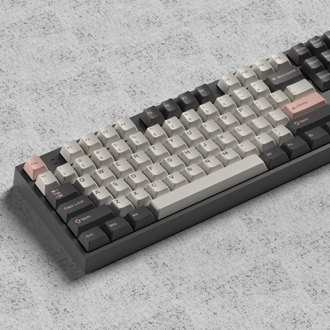 SOLIDEE Cherry Profil PBT Keycaps Set mit 156 Tasten,Custom Tastenkappen für mechanische Gaming Tast