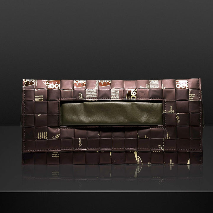Meraky Clusth Bag Ristretto - Handmade in Italy Chocolate, Chocolate