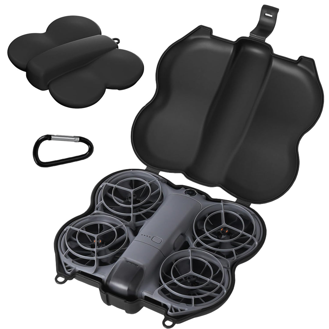 Neo 2 Tasche, Tragetasche Case Tasche für DJI NEO 2, Kunststoff Drohne Aufbewahrungstasche mit Haken
