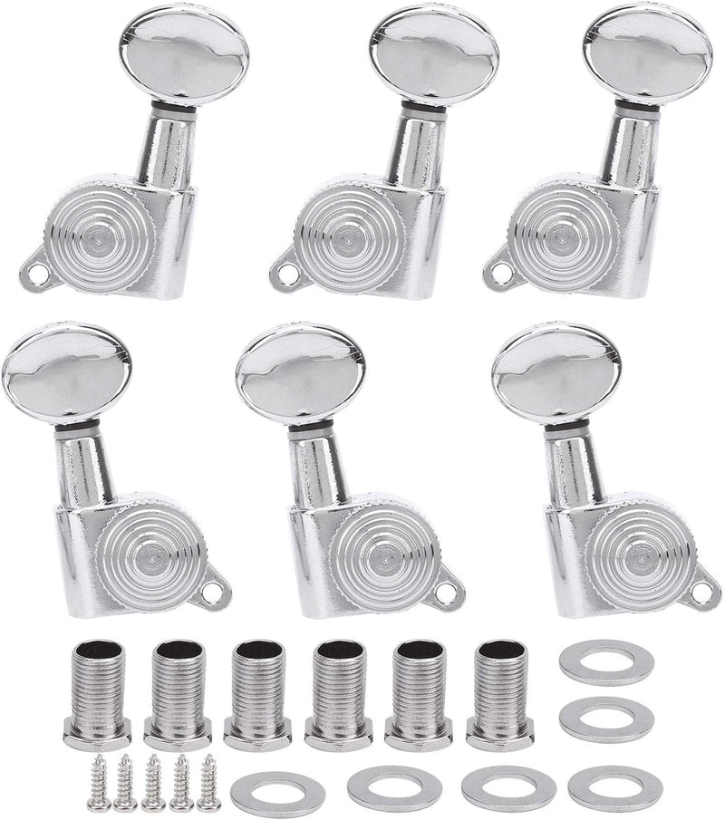 Semiclosed Saiten-Stimmwirbel,String Tuning Pegs Electric Guitar Locking Tuner Keys Guitar Accessory