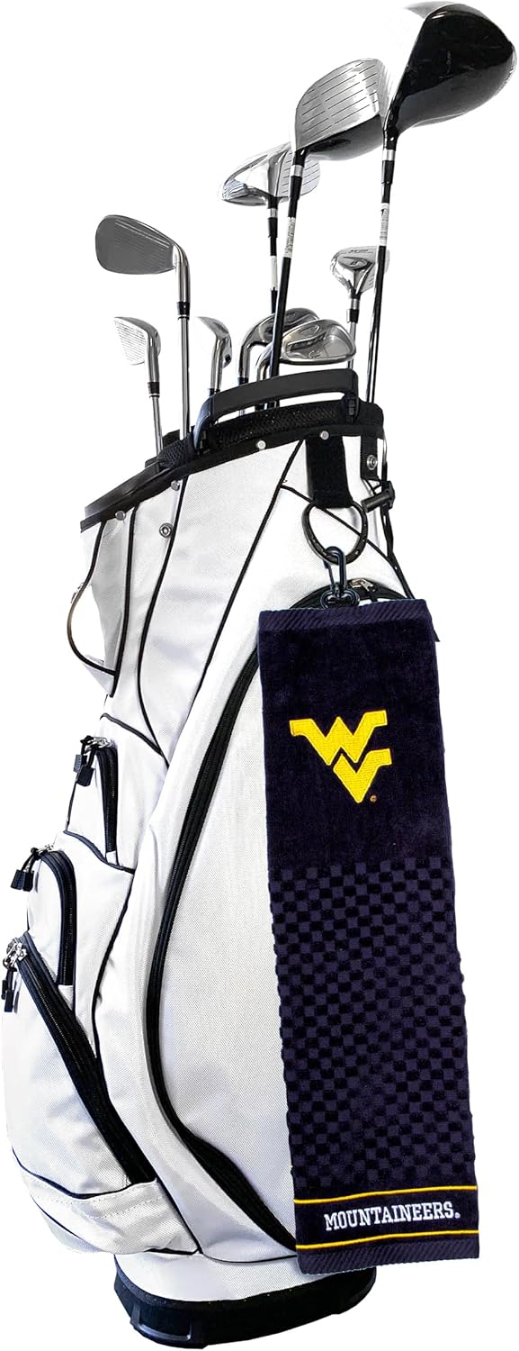 NCAA gesticktes Golf Handtuch West Virginia