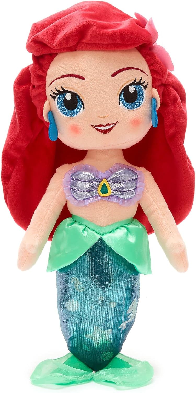 Disney Store Arielle-Kuschelpuppe, Arielle, die Meerjungfrau, 37 cm, Kuschelpuppe für Kinder der Unt
