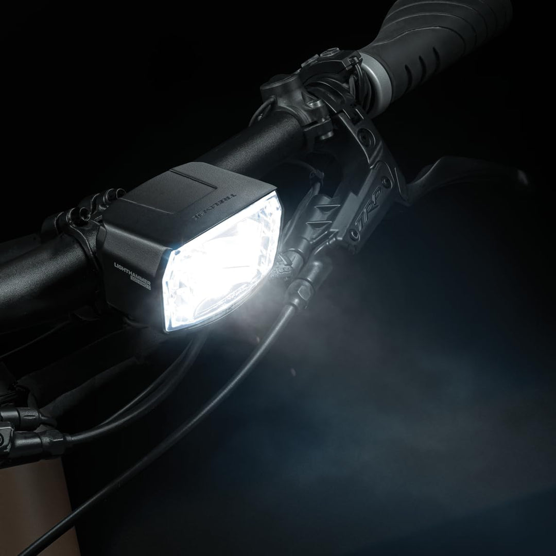 TRELOCK LS 990 Lighthammer Pro 300 Lux S-Pedelec E-Bike 12V Fahrradlicht - Inklusive Fernlicht-Schal