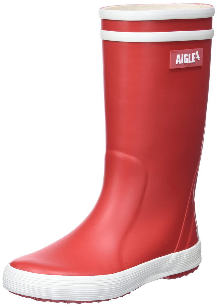 Aigle Unisex Kinder Lolly Pop 2 Gummistiefel 36 EU Rot Weiss, 36 EU Rot Weiss