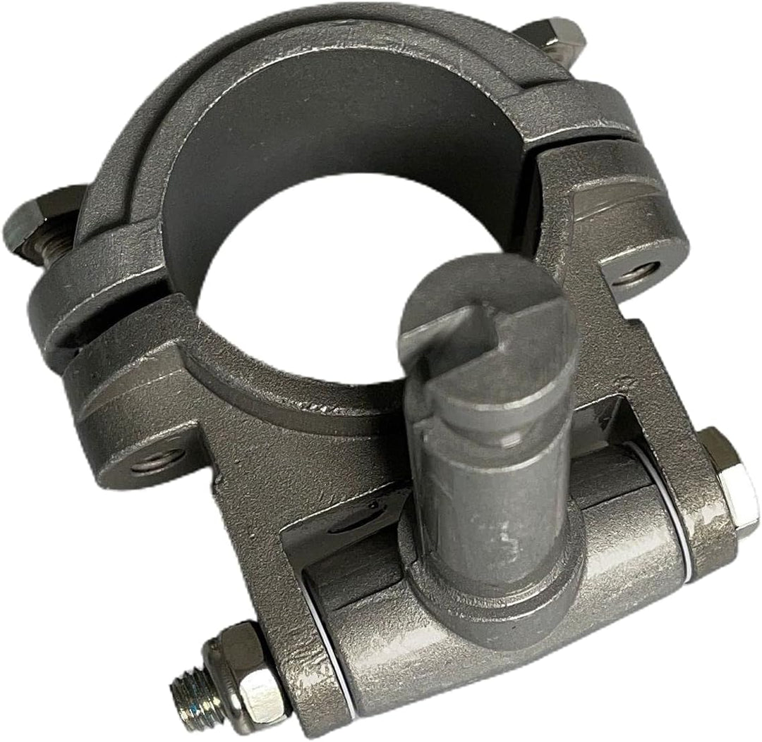 MOTIVEX Set Rudergabel aus Alu Feinguss mit Gelenk Einzelne Dolle mit seitlichem Halter