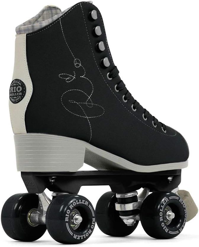 Rio Roller Signature Adults Rollschuhe 40.5 schwarz (schwarz), 40.5 schwarz (schwarz)
