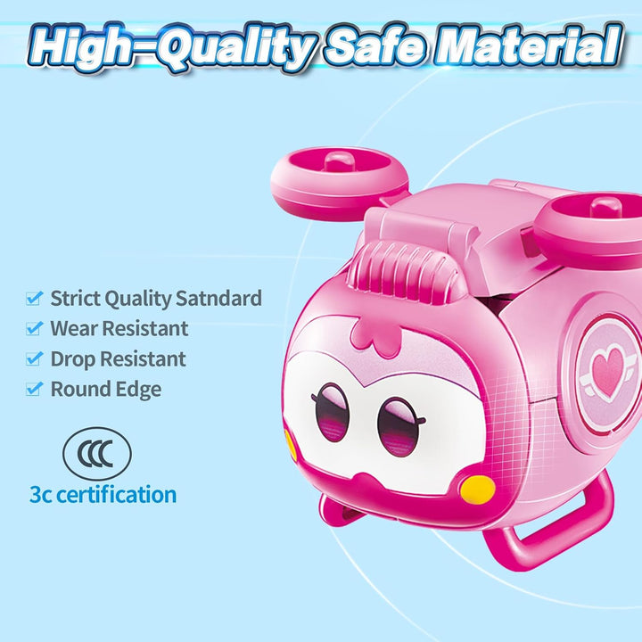 Super Wings Transformations Supercharged Dizzy Pet, ca. 6 cm grosse Spiel-Figur für Kinder, Spielzeu