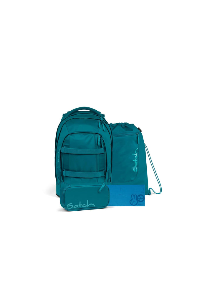 Satch Pack Bundle ab 5. Klasse ergonomisch 4-teilig 30L Stauraum standfest Organisationstalent Deep