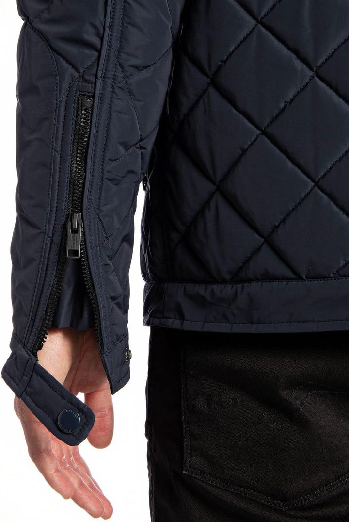 Replay Herren Bikerjacke XS Blue 086, XS Blue 086