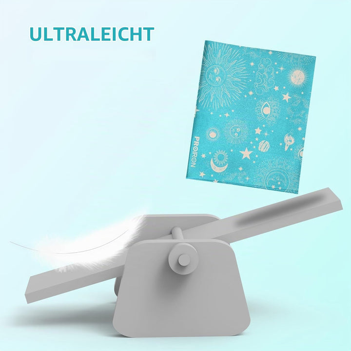 PROIRON Yogamatte Faltbar, Reise Yogamatte rutschfest &amp; leicht 173cm x 61cm x 5mm, Gymnastikmatte mi