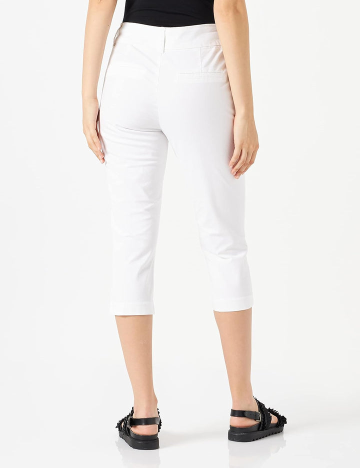 PART TWO Damen Soffiepw Pa Pants Classic Fit Hose 42 Bright White, 42 Bright White