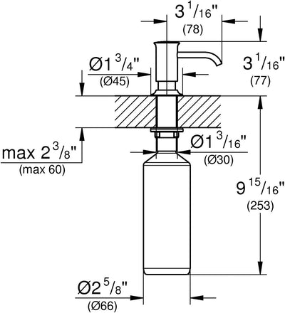 Grohe Seifenspender, Seifenspender