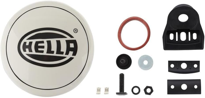 HELLA - Halogen-Fernscheinwerfer - Rallye 1000 - E1 999/ECE-R8 - 12/24V - 1F5 008 273-001 mit Schutz