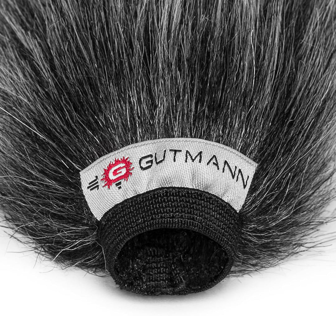 Gutmann Mikrofon Windschutz Fell für Sennheiser MKE 600 Grey Handgefertigt in Deutschland