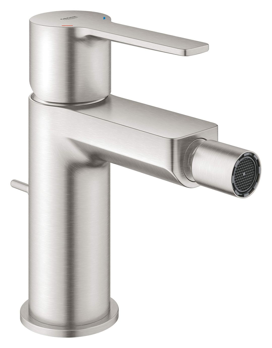 GROHE Lineare | Badarmatur - Bidet | mit Zugstange, supersteel | 33848DC1, Supersteel