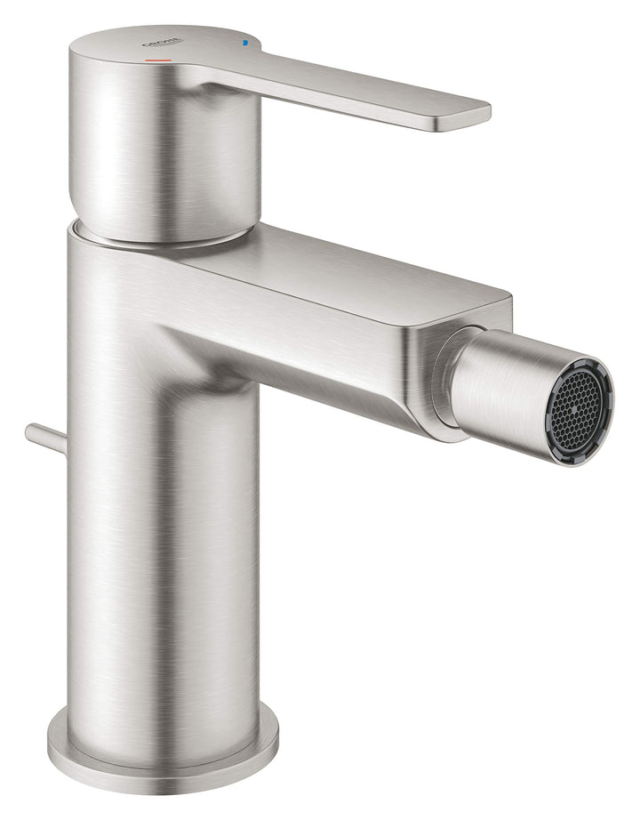 GROHE Lineare | Badarmatur - Bidet | mit Zugstange, supersteel | 33848DC1, Supersteel