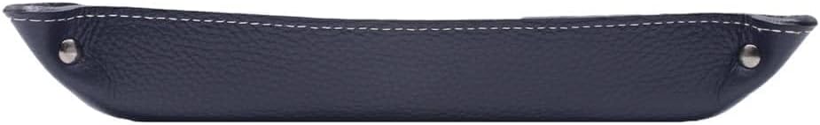 FrasiBags Taschenleerer aus echtem Leder, hergestellt in Italien, Ablagetablett für den Eingang, lee