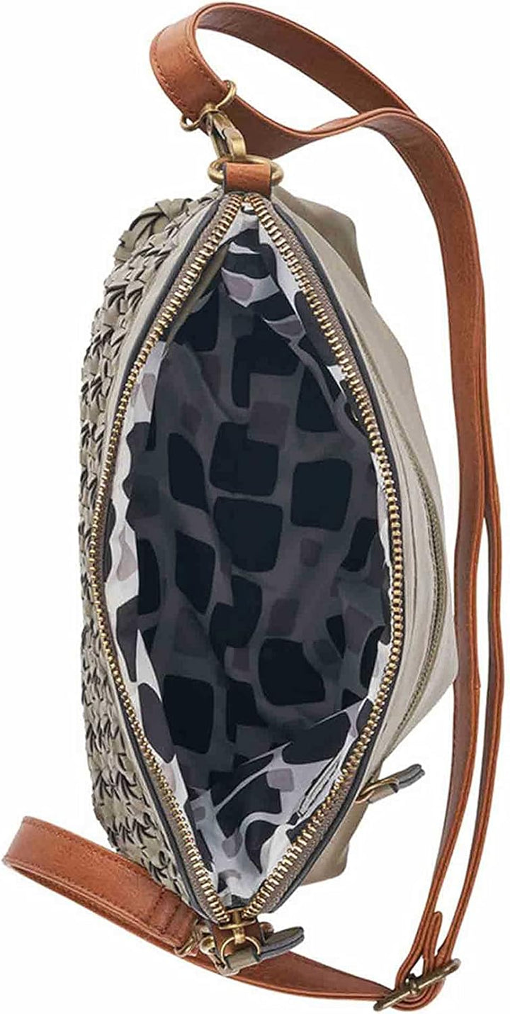 Remonte Damen Q0612 Handtasche S Olive/Cayenne / 54, S Olive/Cayenne / 54