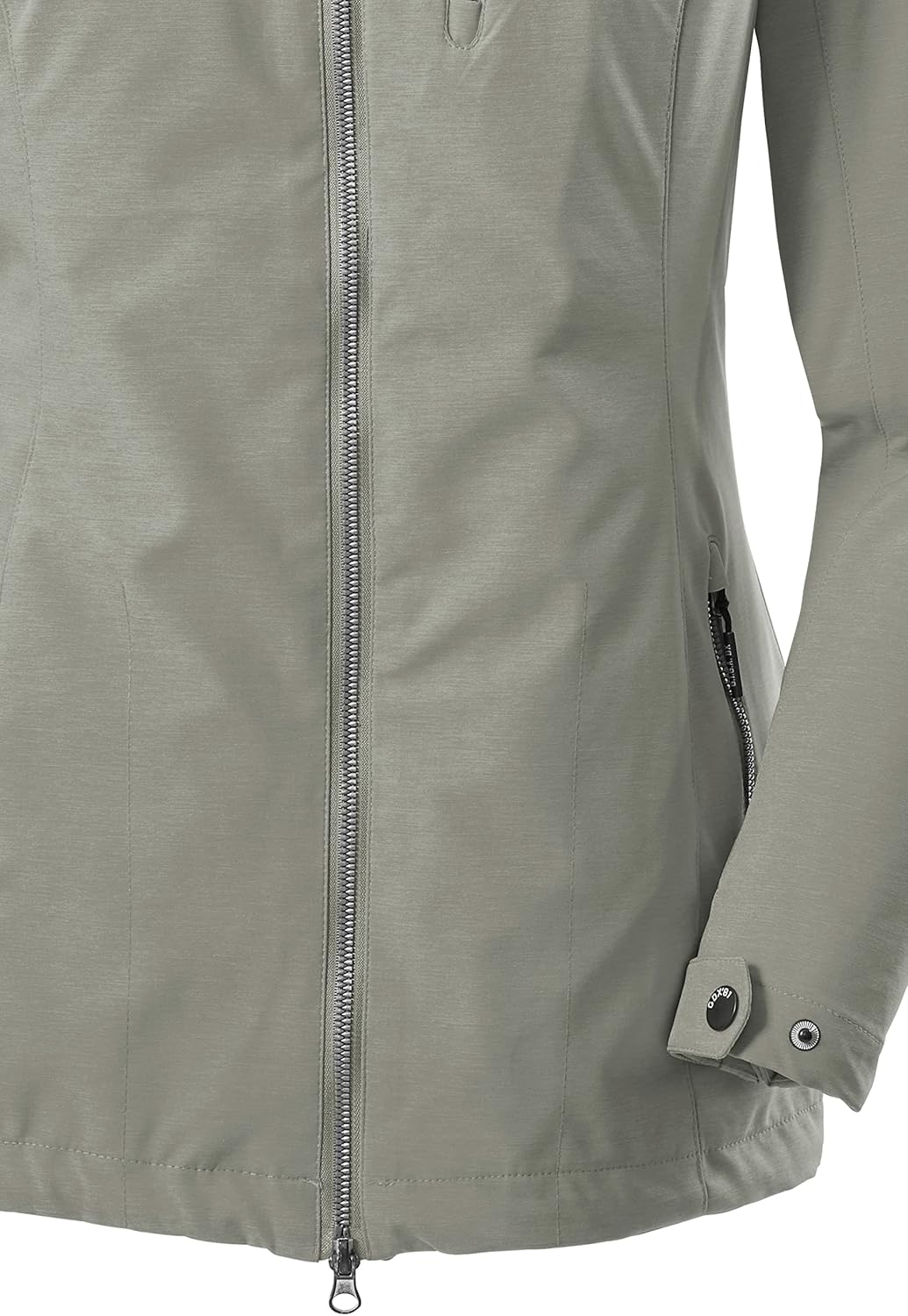 G.I.G.A. DX Damen Solena Casual Softshelljacke Mit Abzippbarer Kapuze 34 helloliv, 34 helloliv