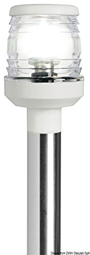 Osculati Klappbarer VA-Stahl-Schaft Kunstoff weiss 60 cm