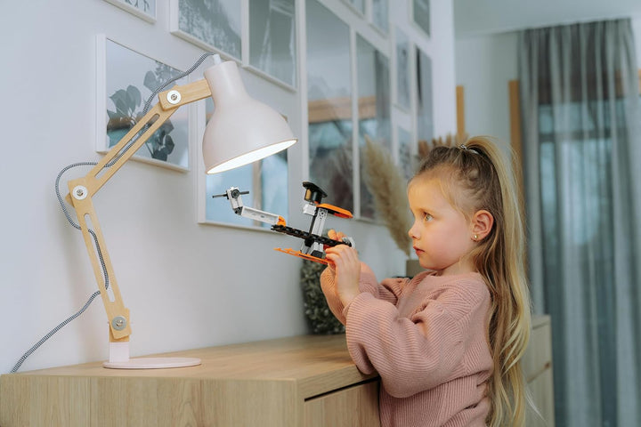 fischertechnik Junior Max Konstruktionsspielzeug ab 5 Jahren, 10 Modelle | Solar-Baukasten 576101 mi