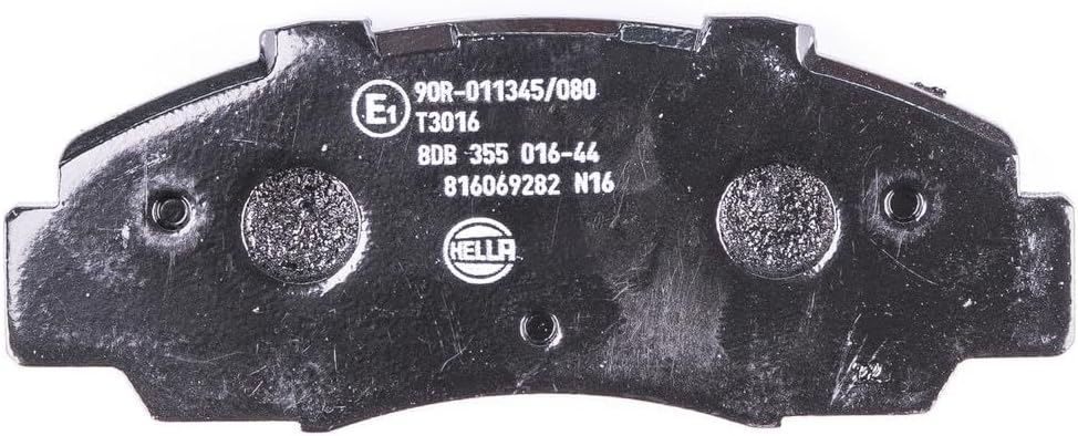 HELLA PAGID 8DB 355 016-441 Bremsbelagsatz - T3016 - Dicke/Stärke: 17.3mm - Bremssystem: Akebono - m