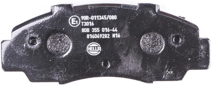 HELLA PAGID 8DB 355 016-441 Bremsbelagsatz - T3016 - Dicke/Stärke: 17.3mm - Bremssystem: Akebono - m