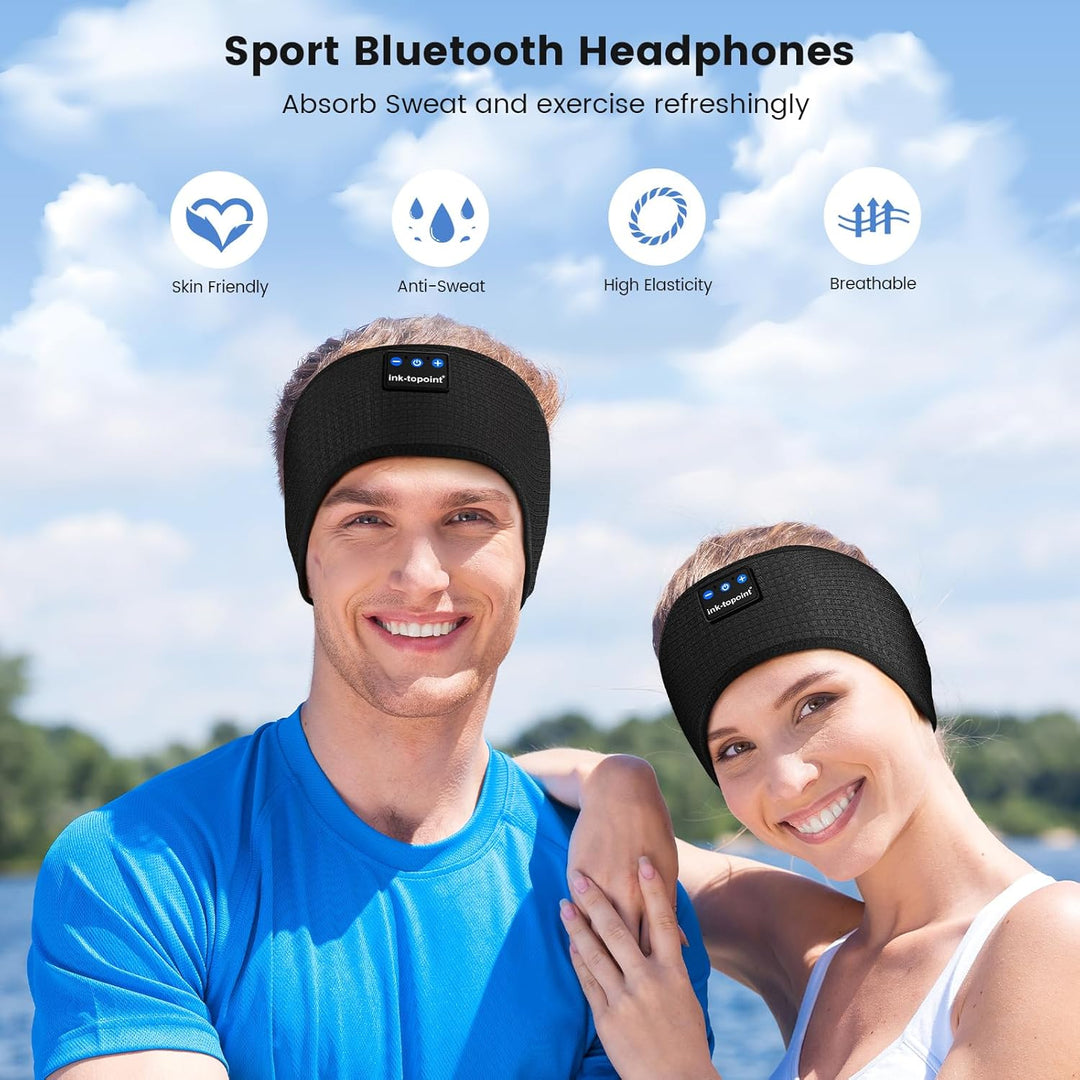 Schlafkopfhörer Bluetooth,Schlaf Kopfhörer Stirnband Bluetooth 5.4 Kopfhörer Geschenk für Männer/Fra