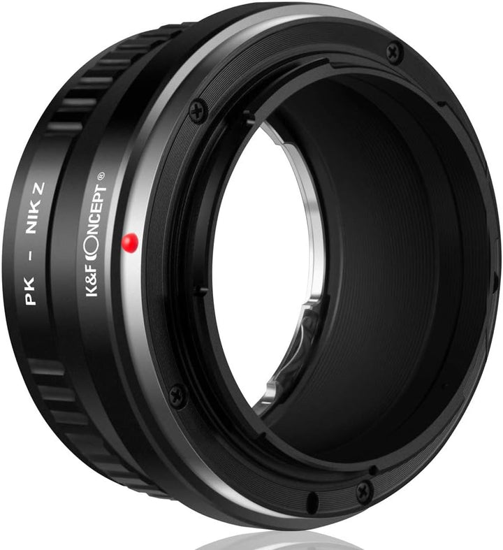 K&amp;F Concept PK-NIK Z Bajonettadapter Objektiv Ring für Pentax K PK Objektiv auf Nikon Z 7 und Nikon