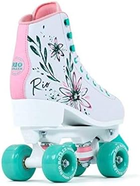 Rio Roller Artist Rollschuhe für Erwachsene, Unisex 39.5 Blume, 39.5 Blume
